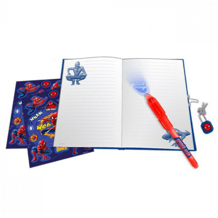Set Jurnal cu stilou Magic Spiderman , 3+ani [2]