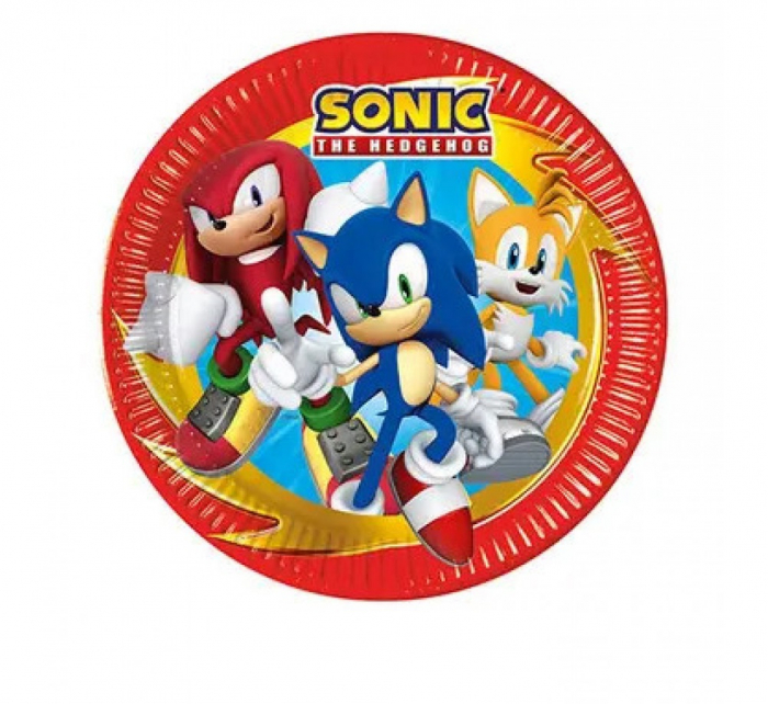 Set vesela petrecere Sonic`s Friends the Hedgehog Sega 36 Piese [2]