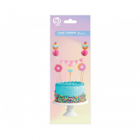 Set decor tort Prajituri Dulci  3x10 cm [2]