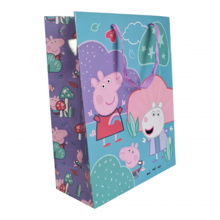 Peppa Pig Gift Bag, Paper, 34x26x12cm, multicolor [1]
