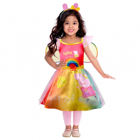 Costumes for kids - Costum Peppa Rainbow 4-6 ani