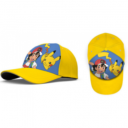 Şapcă copii Pokémon,100% Poliester,Galbena [1]