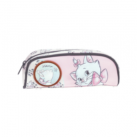 Școală si creativitate - Penar Disney Pisicuta Marie 100% poliester,19,5x8,5x6 cm