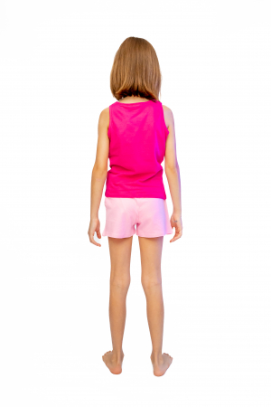 Pijama copii, cu maieou, Disney Minnie 100% bumbac [3]