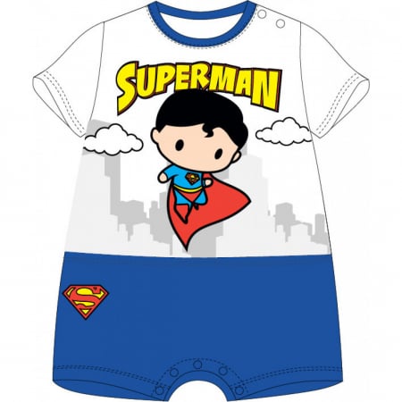 Bebe Fashion - Combineta pentru bebeluși Superman, 100% Bumbac