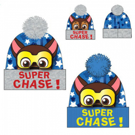 Caciula pentru copii Paw Patrol Super Chase, Multicolor, 100% Poliester, cu Masca detașabila. [2]