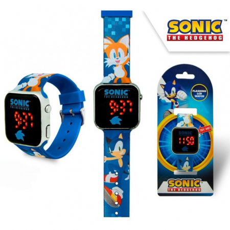 Ceas digital LED Sonic the Hedgehog Tails, 18x7,5x3 cm [2]