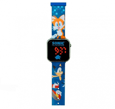 Ceas digital LED Sonic the Hedgehog Tails, 18x7,5x3 cm [1]