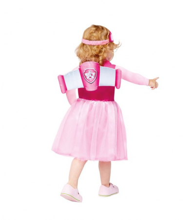 Costum Paw Patrol Skye cu banderola si aripi, Roz (Patrula Cățelușilor) [2]