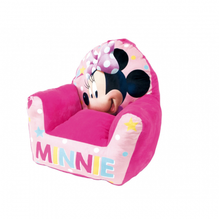 Fotoliu pentru copii Disney Minnie Mouse Plush 52x48x51 cm, 9luni/5ani [1]