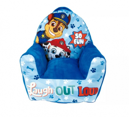 Bedroom - Fotoliu pentru copii Paw patrol Smile Plush 52x48x51 cm, 9luni/5ani