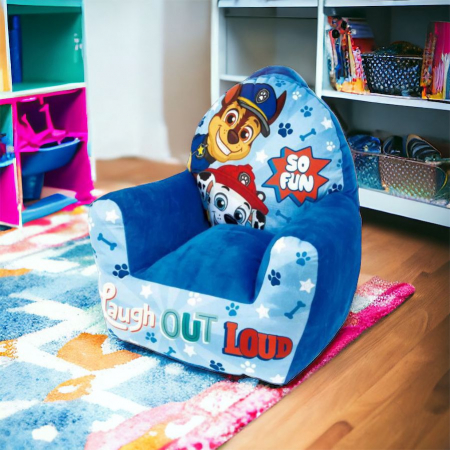 Fotoliu pentru copii Paw patrol Smile Plush 52x48x51 cm, 9luni/5ani [2]
