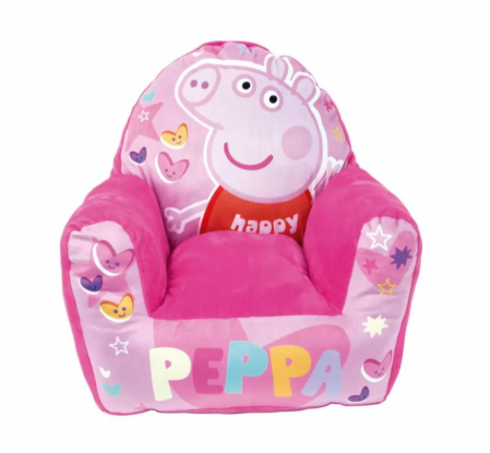 Bedroom - Fotoliu pentru copii Peppa Pig Love Plush 52x48x51 cm, 9luni/5ani