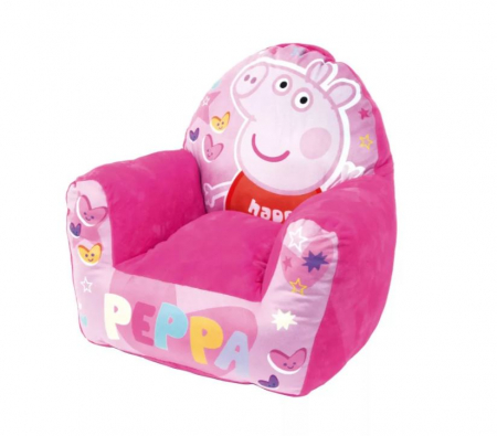 Fotoliu pentru copii Peppa Pig Love Plush 52x48x51 cm, 9luni/5ani [1]