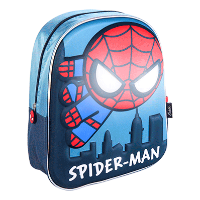 Backpacks & Rucksacks - Ghiozdan 3d Lights Spiderman 31cm