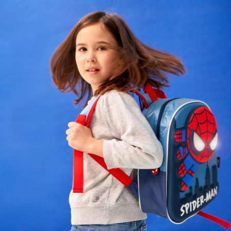 Ghiozdan 3d Lights Spiderman 31cm [2]