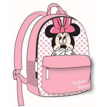 Ghiozdan Disney Minnie, 28x23x10 cm, Roz, 100% Poliester [1]