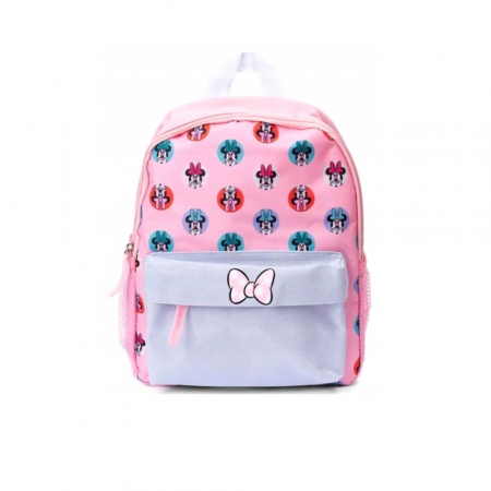 Backpacks & Rucksacks - Ghiozdan Disney Minnie, 28x23x10 cm, Roz, 100% Poliester