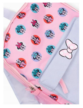 Ghiozdan Disney Minnie, 28x23x10 cm, Roz, 100% Poliester [1]
