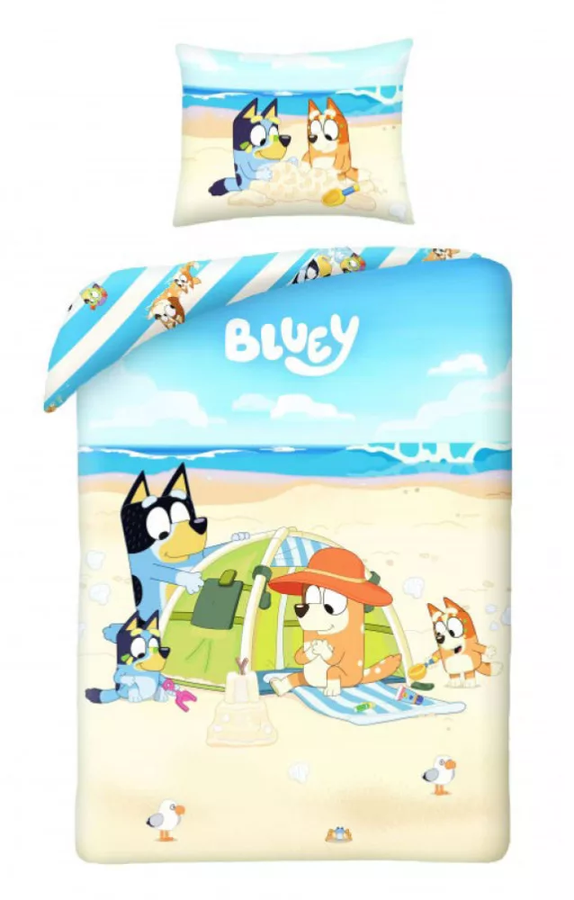 Duvet cover - Lenjerie de pat Bluey Beach