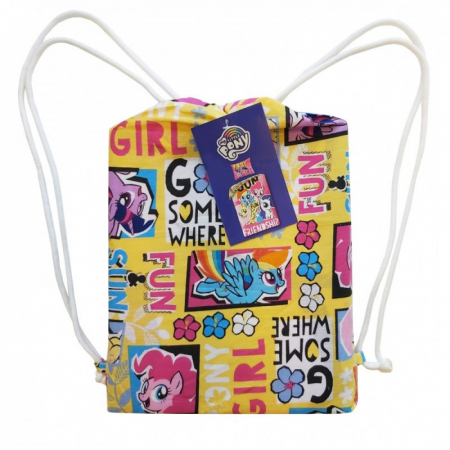 Lenjerie de pat My Little Pony , 2 Piese, 2 Fete, 140×200cm, 70x90cm, 100% Bumbac, Multicolor [1]