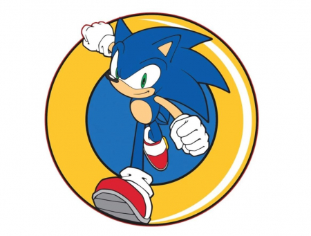 Pillows/Covers - Perna Decorativă Sonic the Hedgehog Shape, 31x31 cm, 100% Poliester - PartyKids.ro