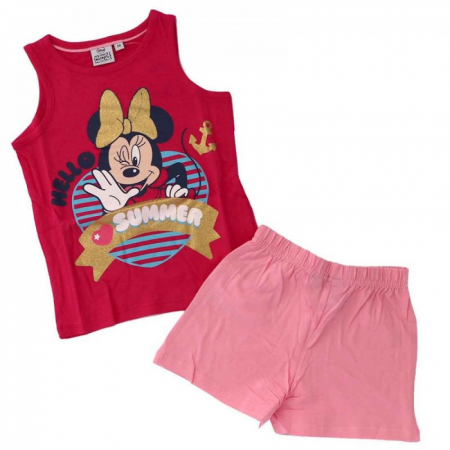 Pijama copii, cu maieou, Disney Minnie 100% bumbac [4]
