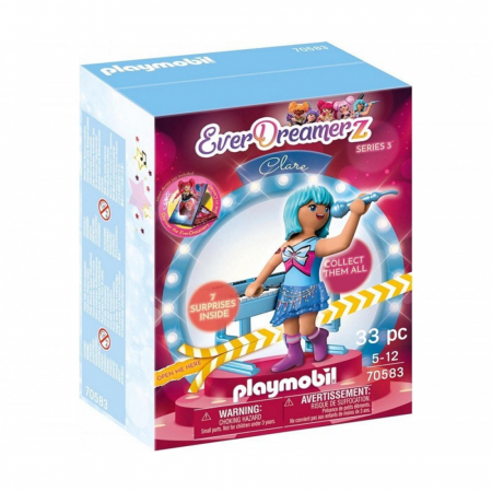 Jucării - Playmobil Everdreamerz Clare Music World, 4 piese, 18x14x7cm, 5-12 ani