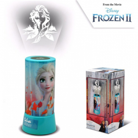 Lamp/Projector - Proiector 2 în 1 Disney Frozen, lampă, lumină de noapte