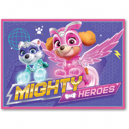 Puzzle Paw Patrol 100 piese, 3+ ani [1]