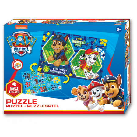 Jucării - Puzzle Paw Patrol 50 piese, 3+ ani