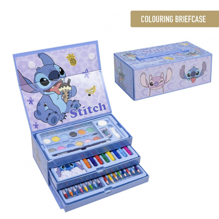 Colțul Artistic - Set de colorat Maletín Disney Lilo and Stitch