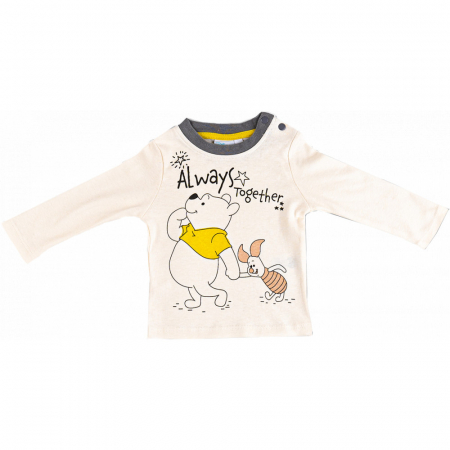 Set Disney Winnie the Pooh Baba, 7 Piese, Bluza, Căciulă și Bavetica 100% Bumbac [3]