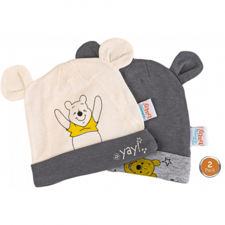 Set Disney Winnie the Pooh Baba, 7 Piese, Bluza, Căciulă și Bavetica 100% Bumbac [4]