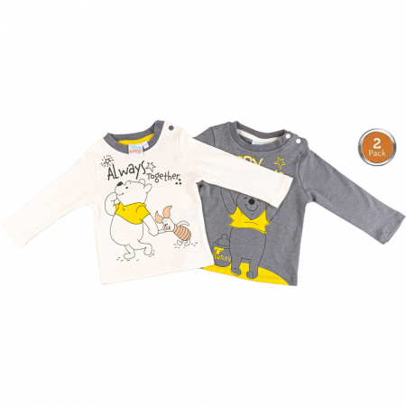 Set Disney Winnie the Pooh Baba, 7 Piese, Bluza, Căciulă și Bavetica 100% Bumbac [6]