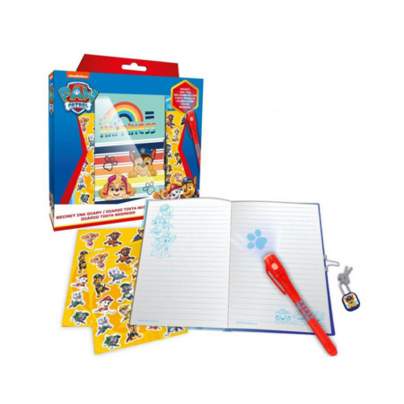 Școală si creativitate - Set Jurnal cu stilou Magic Paw Patrol , 3+ani