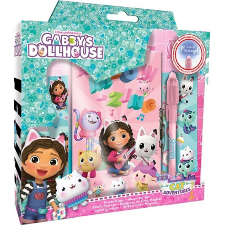 Set Jurnal și Pix Magic Gabby's DollHouse, 3+ ani [1]