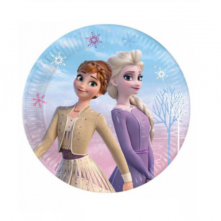 Set vesela unica folosinta tematica Disney Frozen II Wind Spirit 36 Piese [1]