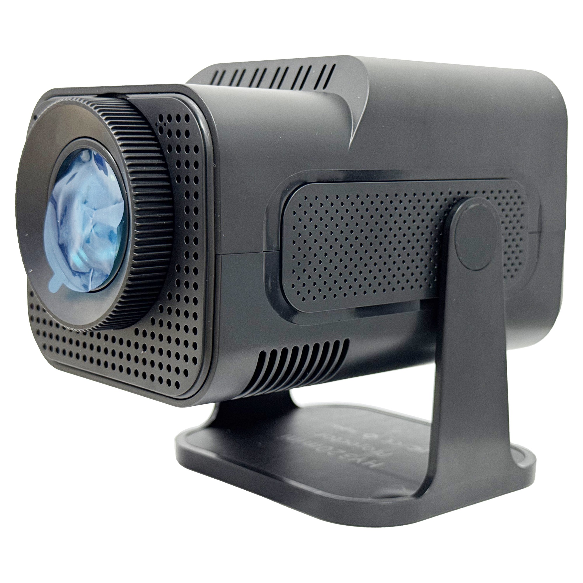 Videoproiectoare - Video Proiector Portabil HY320 MINI, Flippy, Inteligent pentru Jocuri, Ultra HD 1920 x 1080, Wireless, Compatibil cu Android/iOS, AC, 17 x 10 x 9 cm, Negru