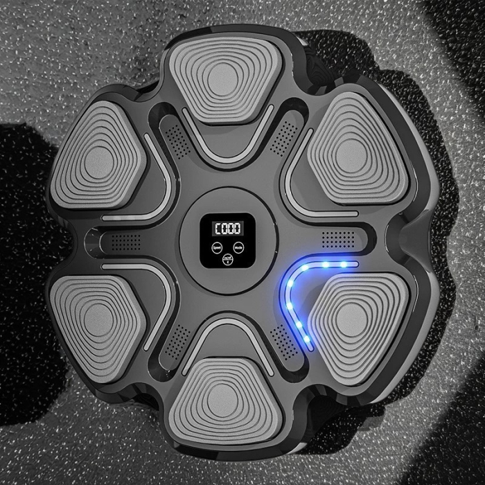 Aparat Box Cu Muzica, Montabil pe Perete, Flippy, Negru, Difuzor, Bluetooth, Iluminare LED, 38 x 27 x 32 cm, Manusi Incluse [6]