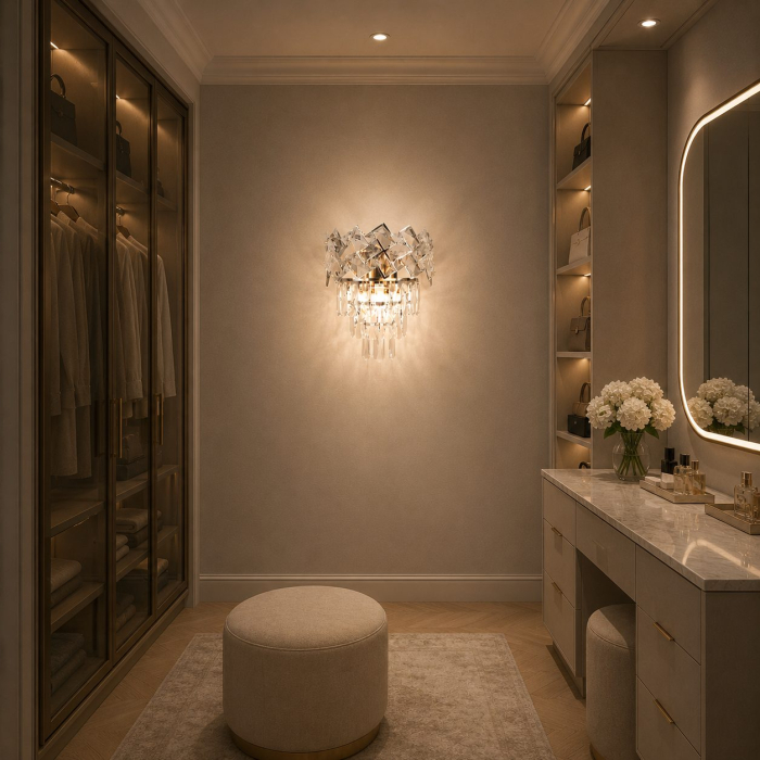 Aplica Cristal WINDSOR, 2x E14, Crom Lucios [15]