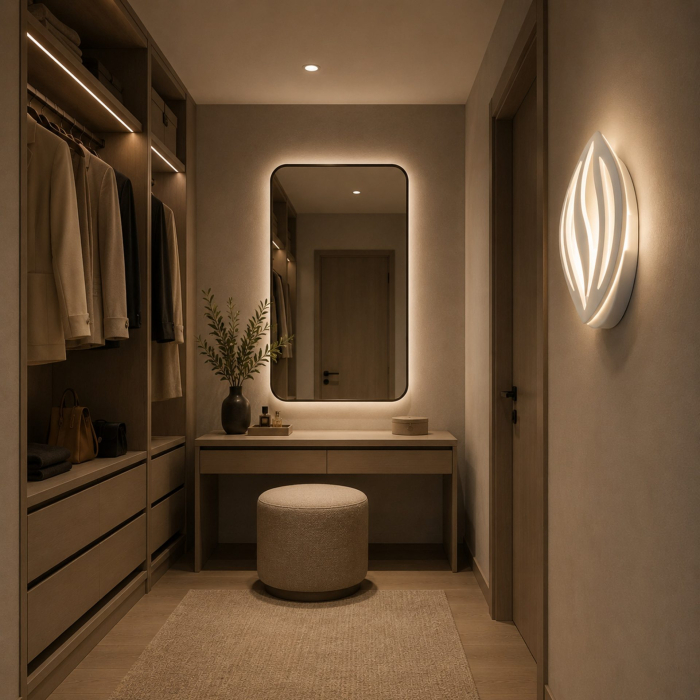 Aplica LED ORCHID 15W Petala Lumina Rece/Calda/Neutra Acril Metal Alb [2]