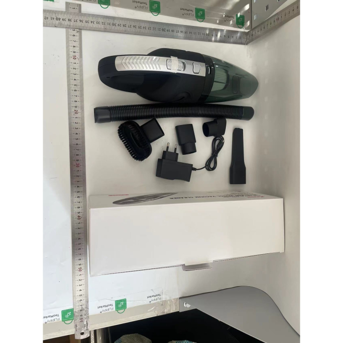 Aspirator de Mana Portabil Turbo, Flippy, pentru Uz Caznic sau Auto, Functie de Aspirare Umeda si Uscata, Incarcare la Priza, 32.000 rot/min, Putere 120W, Aspirare cu Vid de 4 Bar, 5 Accesorii pentru  [2]