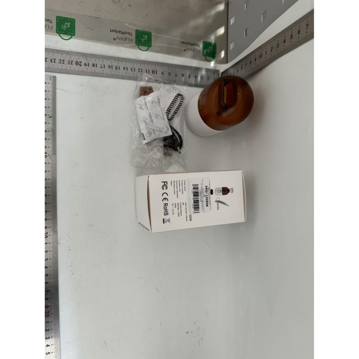 Aspirator Portabil pentru Automobil, Flippy, Aspirator mic fara Fir, pentru Casa si Masina, incarcare USB, 2 in 1, 16.3x6 cm, Alb [2]