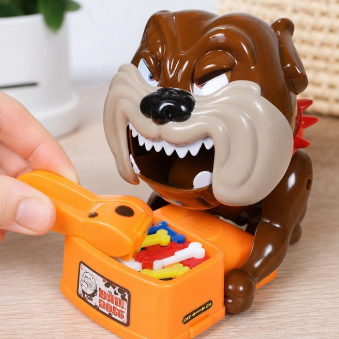 Atentie, Caine Rau! Joc Interactiv Cu Bulldog Si Accesorii Pentru Copii, Jucarie Amuzanta Cu Mecanism Surpriza Si Reactie Rapida, Joc De Masa Cu Suspans Pentru Familie Si Prieteni, Jucarie Distractiva [11]