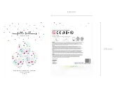 Baloane confetti - cercuri, 30cm, mix [2]