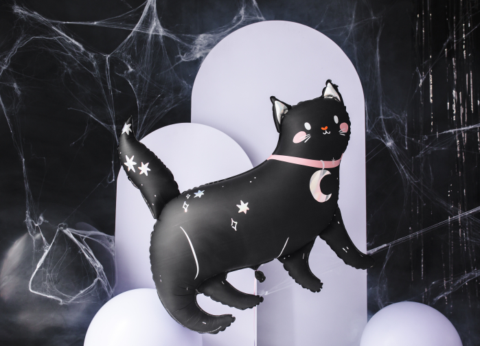 Balon de folie Pisica Neagra 95 cm [4]