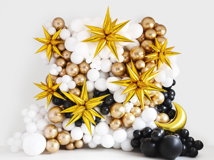 Balon din folie Stea 3D, 95 cm [2]