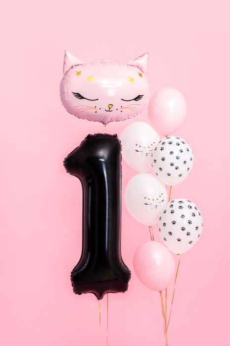 Balon folie negru cifra 1 50 cm [2]