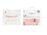 Banner Oh baby cu franjuri, 2,5 m, roz deschis [2]
